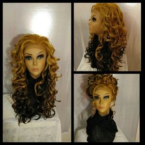 Soft Romantic Ombre Curl Lace Wig